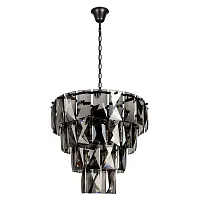 Люстра подвесная Контемпорари / Contemporary 10561/550 Smoke LOFT IT дымчатая на 7 ламп, основание серое в стиле современный Люстра подвесная Контемпорари / Contemporary 10561/550 Smoke LOFT IT дымчатая на 7 ламп, основание серое в стиле современный